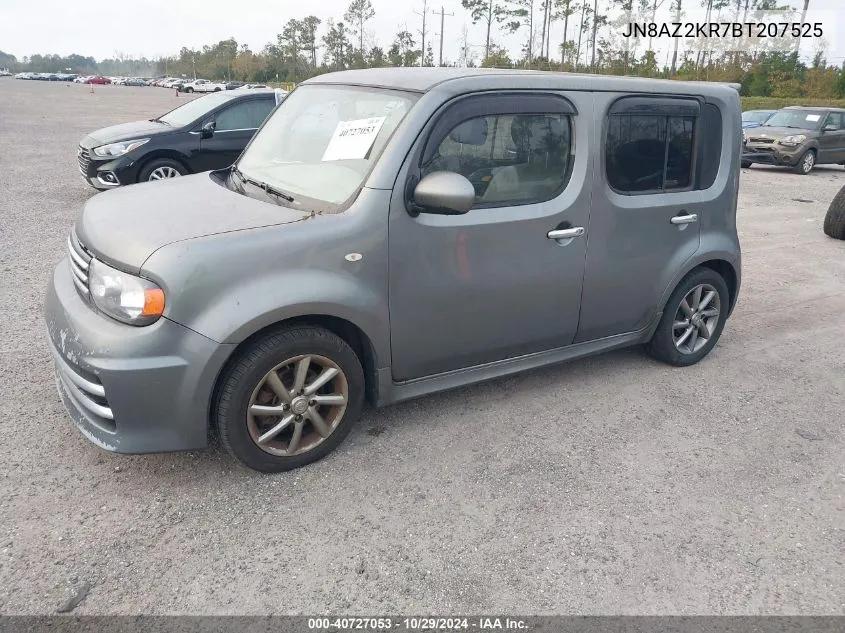 2011 Nissan Cube 1.8 Krom VIN: JN8AZ2KR7BT207525 Lot: 40727053