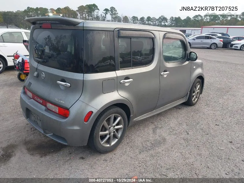 2011 Nissan Cube 1.8 Krom VIN: JN8AZ2KR7BT207525 Lot: 40727053