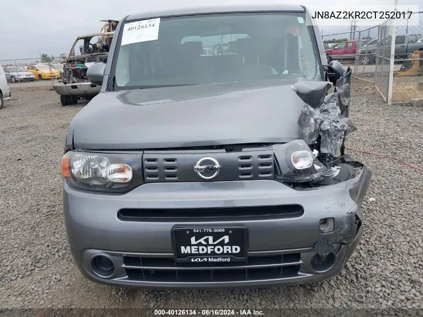 JN8AZ2KR2CT252017 2012 Nissan Cube 1.8 S