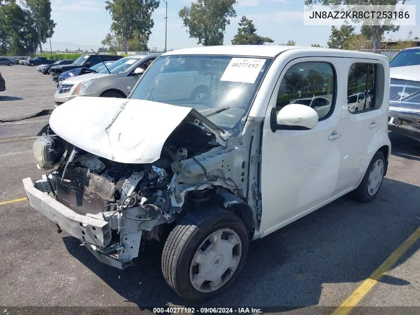 2012 Nissan Cube 1.8 S VIN: JN8AZ2KR8CT253186 Lot: 40277192