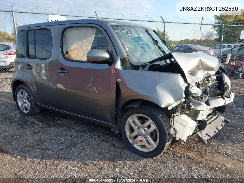 2012 Nissan Cube 1.8 Sl VIN: JN8AZ2KR3CT252530 Lot: 40445595