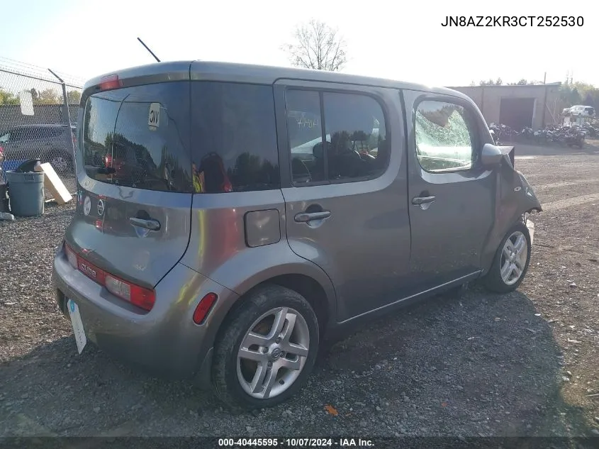 2012 Nissan Cube 1.8 Sl VIN: JN8AZ2KR3CT252530 Lot: 40445595