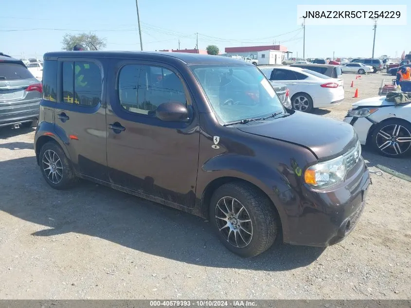 2012 Nissan Cube 1.8 S VIN: JN8AZ2KR5CT254229 Lot: 40579393