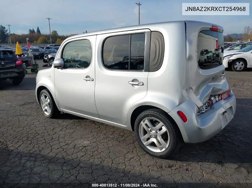 2012 Nissan Cube 1.8 Sl VIN: JN8AZ2KRXCT254968 Lot: 40813512