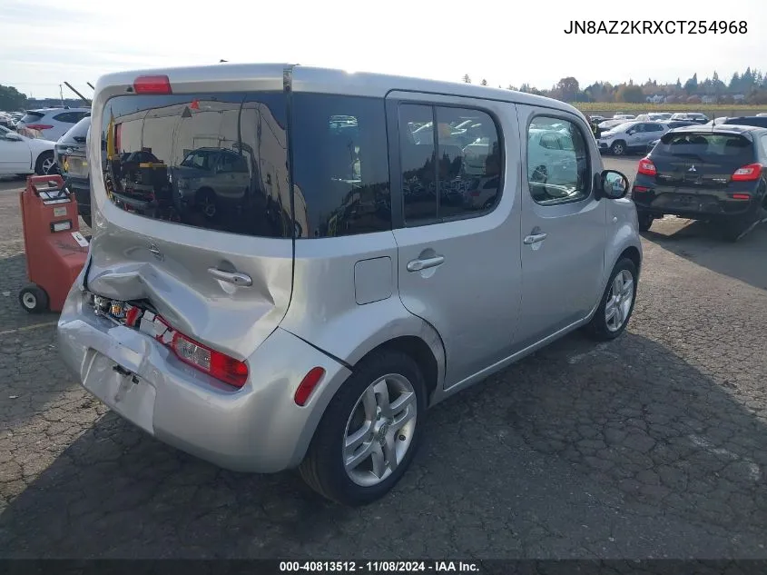 2012 Nissan Cube 1.8 Sl VIN: JN8AZ2KRXCT254968 Lot: 40813512