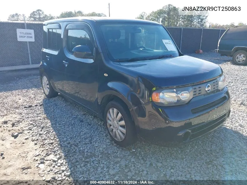 2012 Nissan Cube 1.8 S VIN: JN8AZ2KR9CT250863 Lot: 40904632