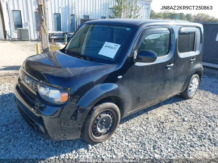 2012 Nissan Cube 1.8 S VIN: JN8AZ2KR9CT250863 Lot: 40904632