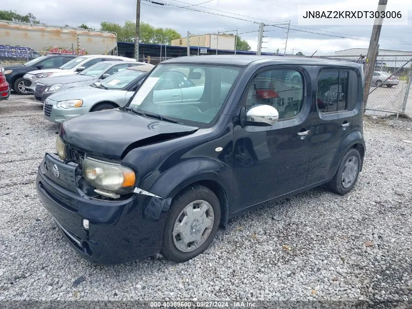 2013 Nissan Cube 1.8 S VIN: JN8AZ2KRXDT303006 Lot: 40389600