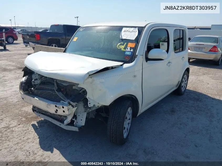 2013 Nissan Cube 1.8 S VIN: JN8AZ2KR8DT303957 Lot: 40542243