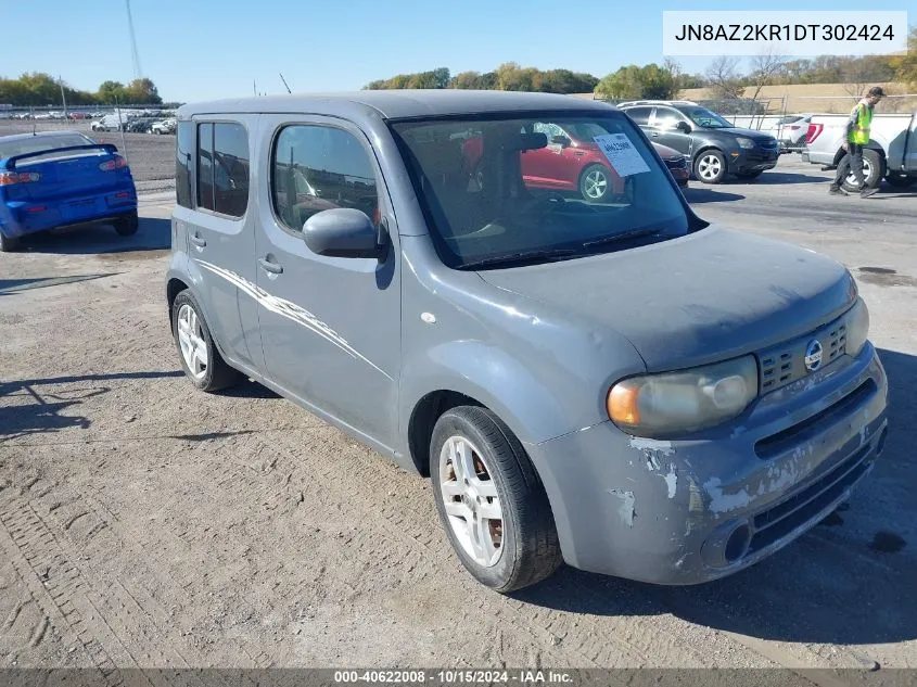 2013 Nissan Cube 1.8 Sl VIN: JN8AZ2KR1DT302424 Lot: 40622008