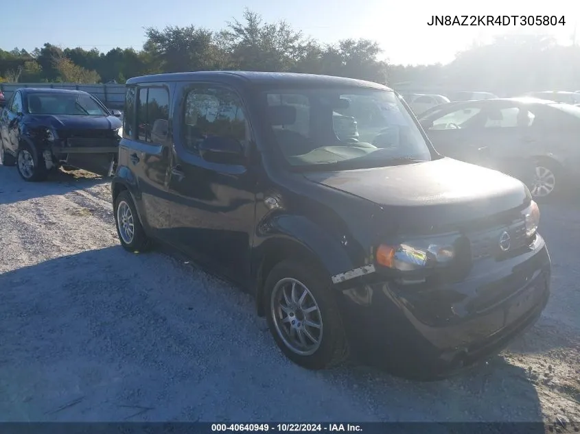 2013 Nissan Cube 1.8 S VIN: JN8AZ2KR4DT305804 Lot: 40640949