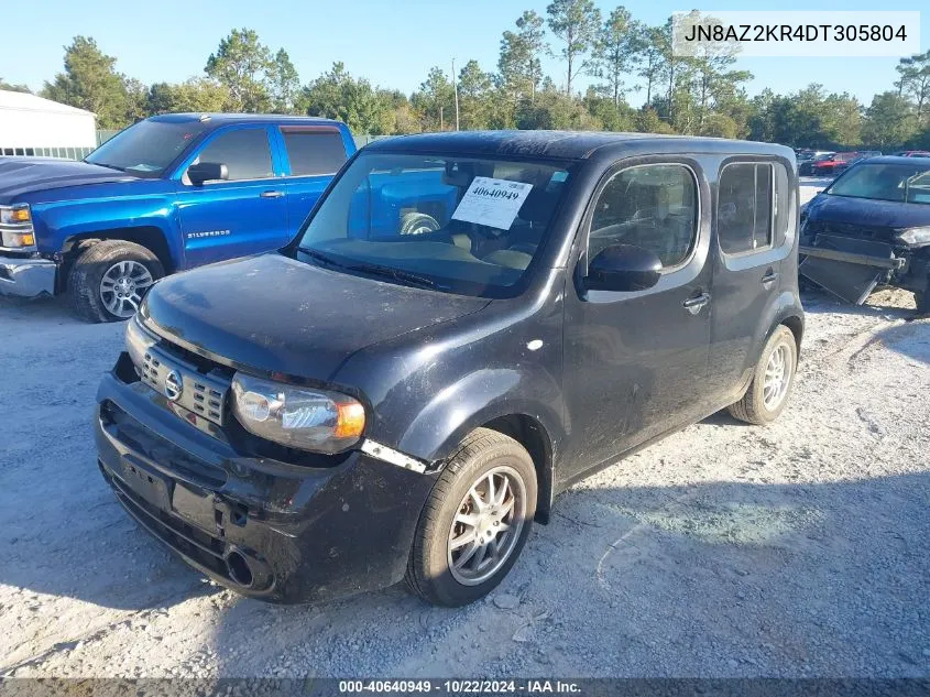 2013 Nissan Cube 1.8 S VIN: JN8AZ2KR4DT305804 Lot: 40640949