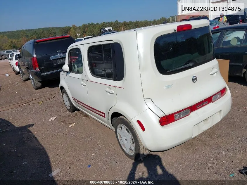 2013 Nissan Cube S VIN: JN8AZ2KR0DT304875 Lot: 40708653