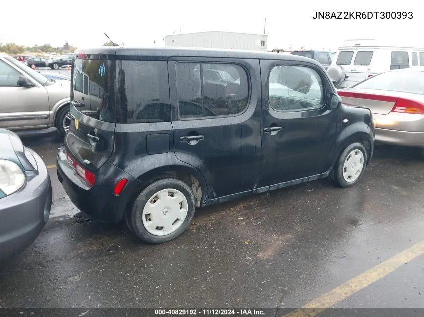 2013 Nissan Cube 1.8 S VIN: JN8AZ2KR6DT300393 Lot: 40829192