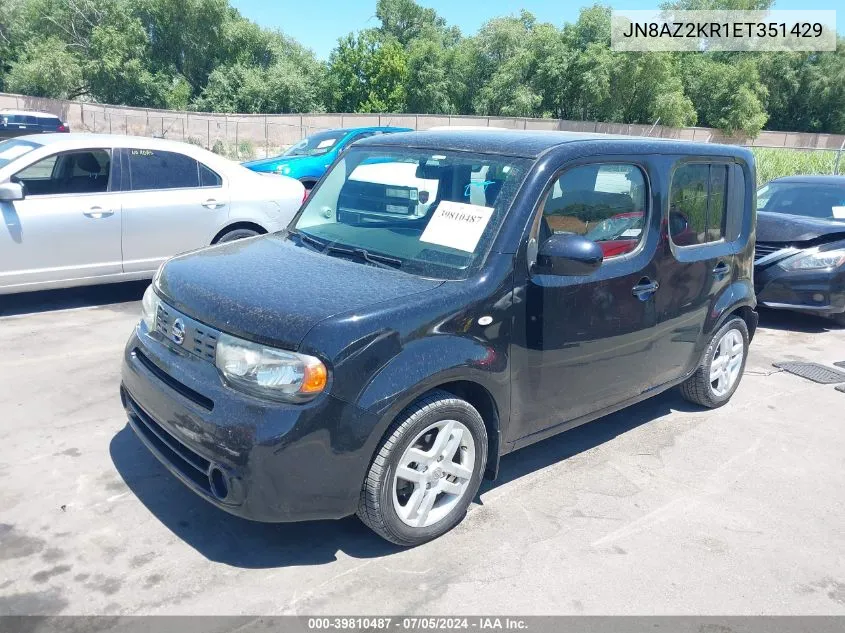 2014 Nissan Cube 1.8 Sl VIN: JN8AZ2KR1ET351429 Lot: 39810487