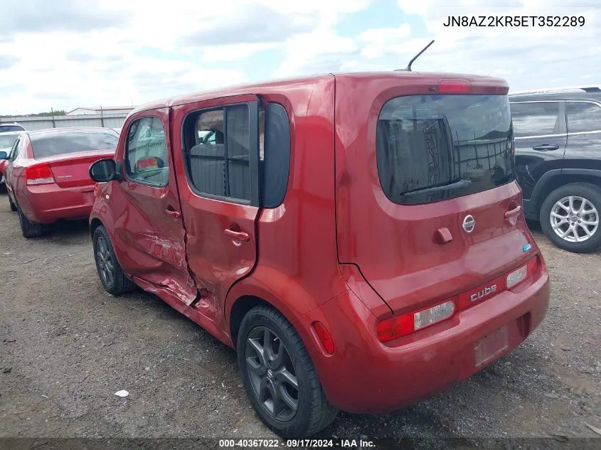 JN8AZ2KR5ET352289 2014 Nissan Cube 1.8 S/1.8 Sl