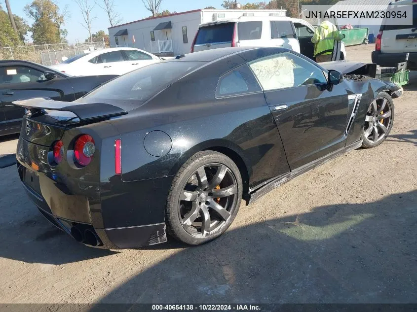 2010 Nissan Gt-R Premium VIN: JN1AR5EFXAM230954 Lot: 40654138