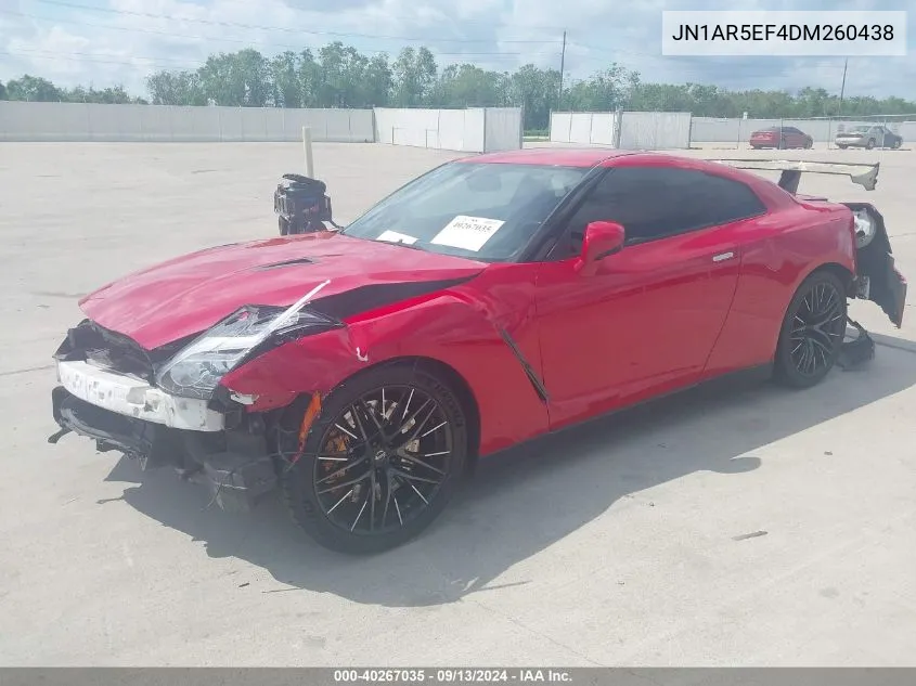 2013 Nissan Gt-R Premium VIN: JN1AR5EF4DM260438 Lot: 40267035