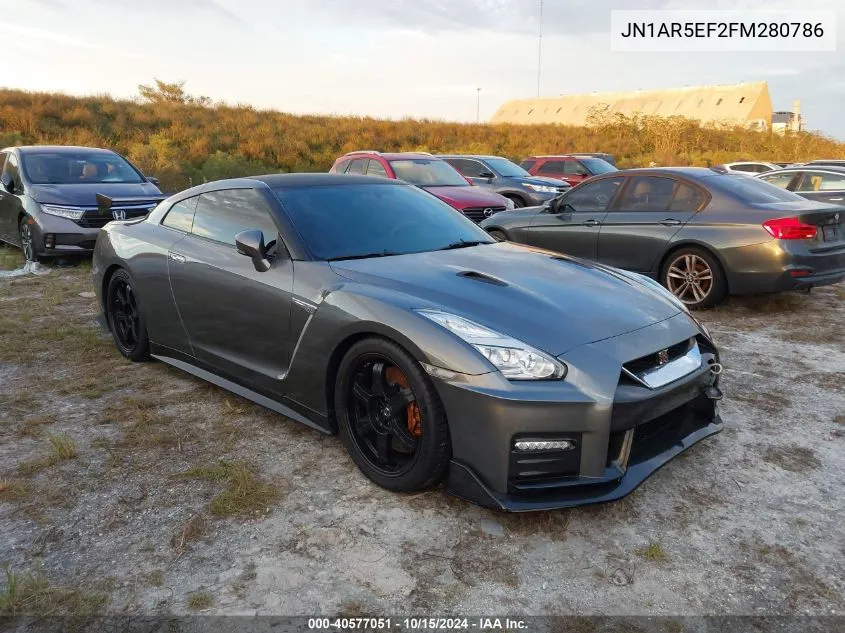 2015 Nissan Gt-R Black Edition/Nismo/Premium/Track Edition VIN: JN1AR5EF2FM280786 Lot: 40577051