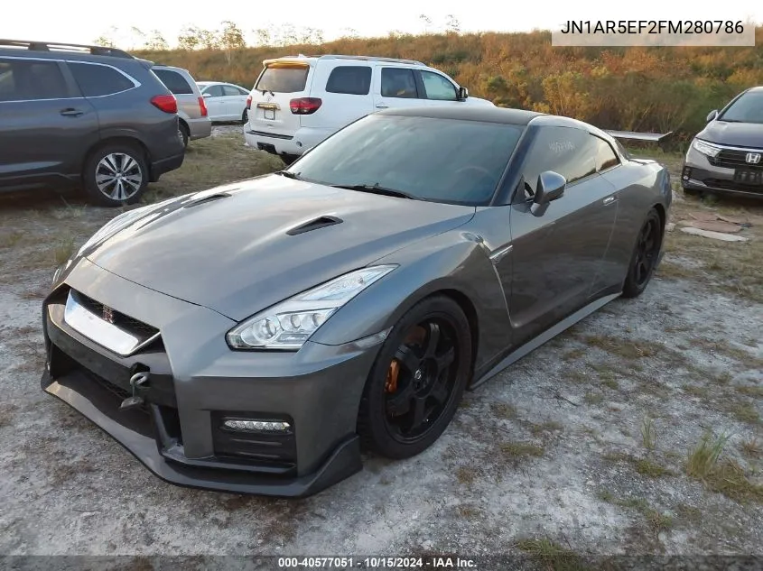 2015 Nissan Gt-R Black Edition/Nismo/Premium/Track Edition VIN: JN1AR5EF2FM280786 Lot: 40577051