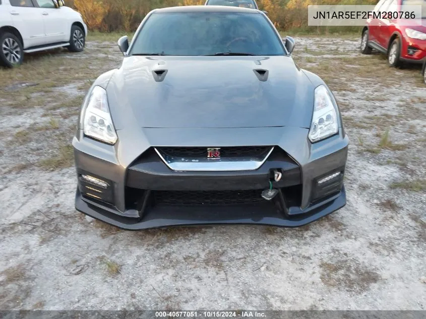 2015 Nissan Gt-R Black Edition/Nismo/Premium/Track Edition VIN: JN1AR5EF2FM280786 Lot: 40577051