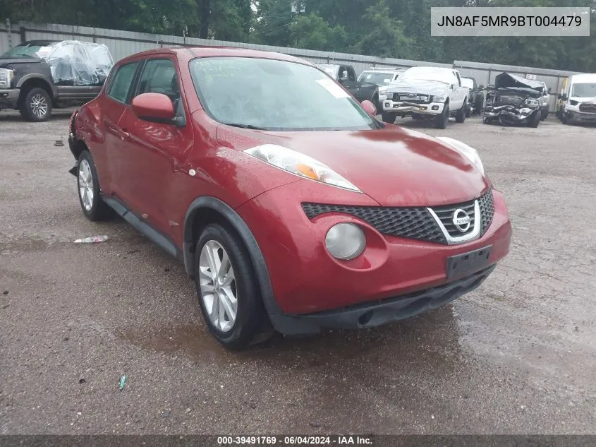 2011 Nissan Juke S VIN: JN8AF5MR9BT004479 Lot: 39491769