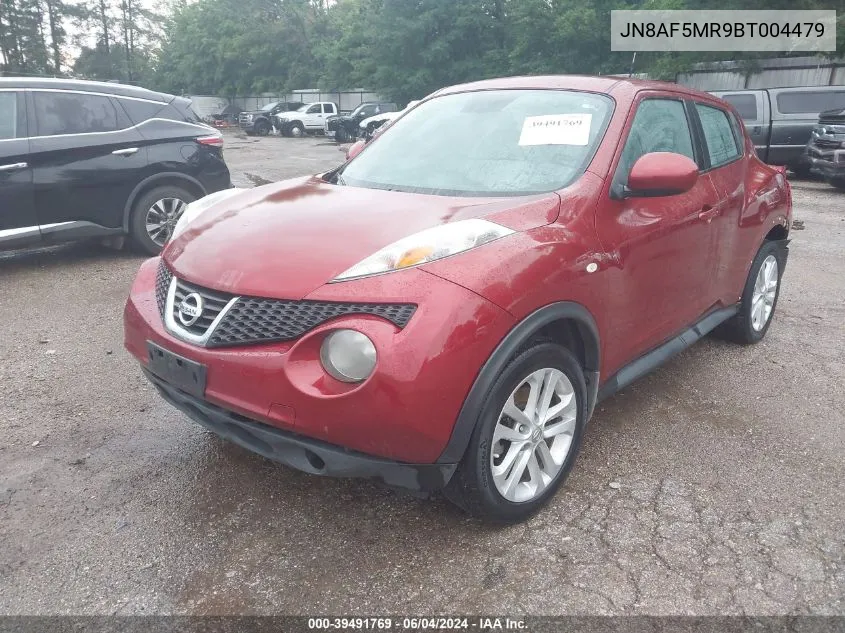 2011 Nissan Juke S VIN: JN8AF5MR9BT004479 Lot: 39491769