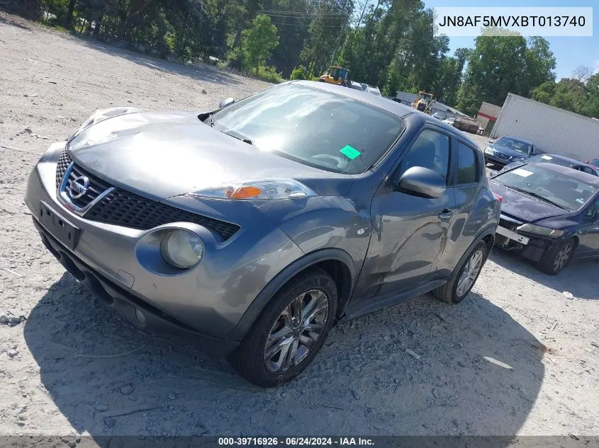 2011 Nissan Juke S/Sv/Sl VIN: JN8AF5MVXBT013740 Lot: 39716926