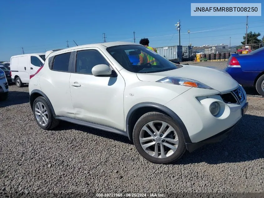 2011 Nissan Juke Sv VIN: JN8AF5MR8BT008250 Lot: 39727965