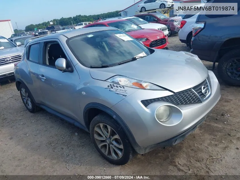 2011 Nissan Juke Sv VIN: JN8AF5MV6BT019874 Lot: 39812860