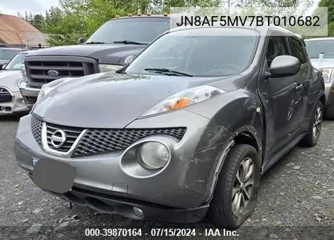 JN8AF5MV7BT010682 2011 Nissan Juke Sl