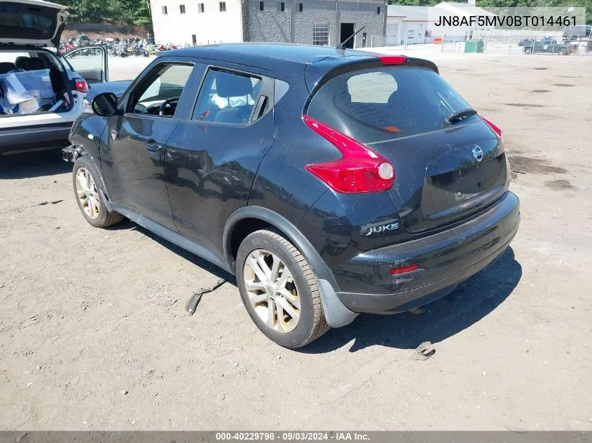 JN8AF5MV0BT014461 2011 Nissan Juke S