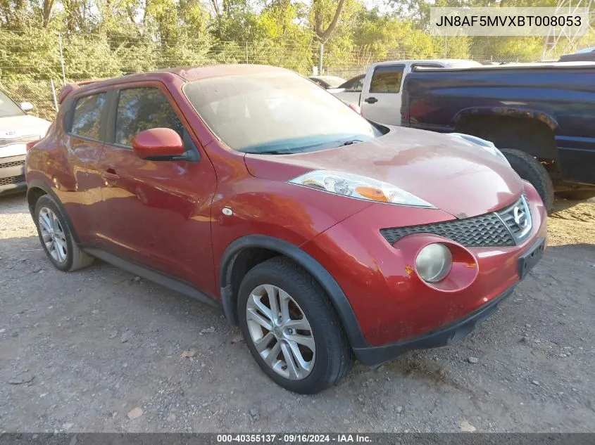 JN8AF5MVXBT008053 2011 Nissan Juke S