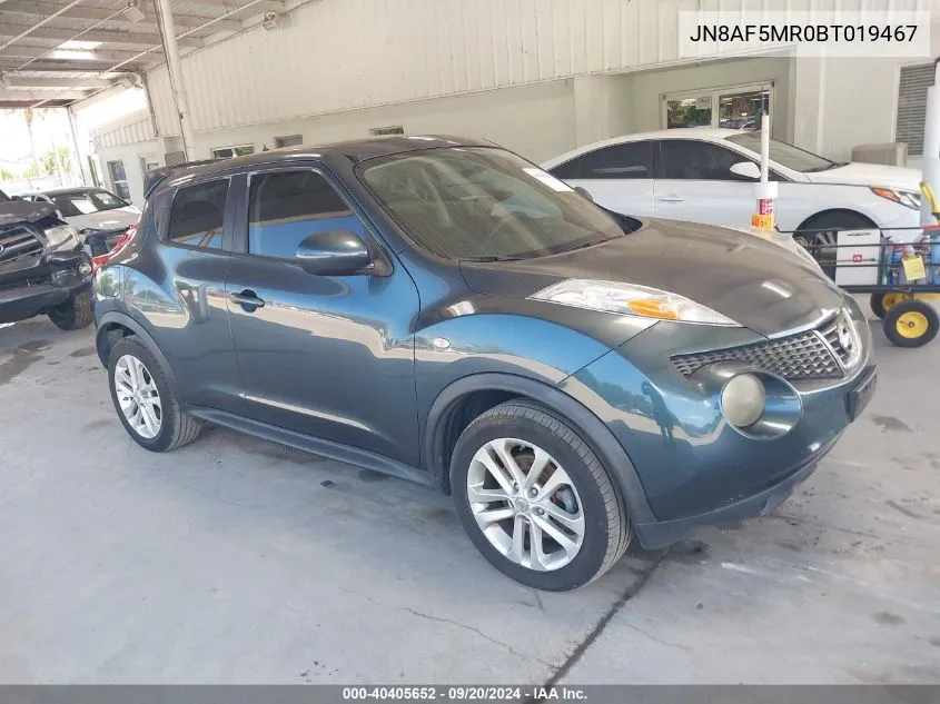 JN8AF5MR0BT019467 2011 Nissan Juke S