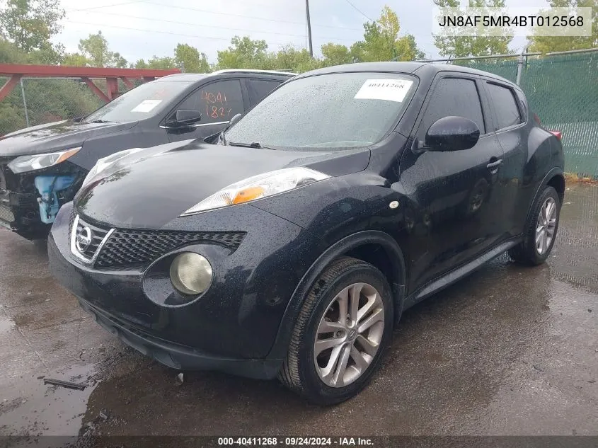 2011 Nissan Juke Sv VIN: JN8AF5MR4BT012568 Lot: 40411268