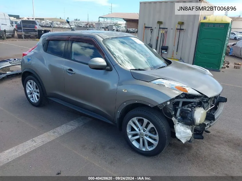 2011 Nissan Juke Sv VIN: JN8AF5MR2BT006896 Lot: 40428620