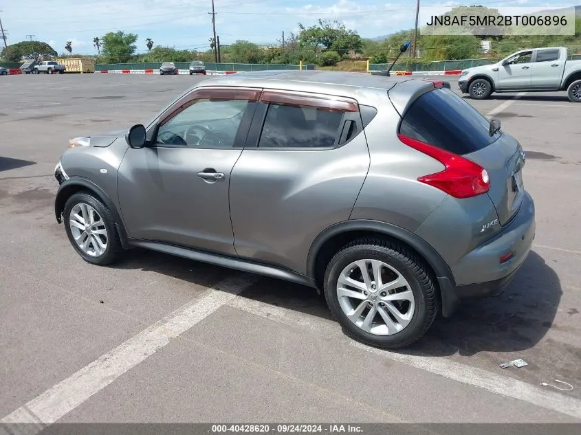 2011 Nissan Juke Sv VIN: JN8AF5MR2BT006896 Lot: 40428620