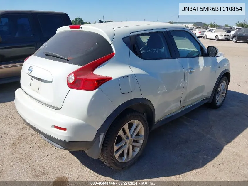 JN8AF5MR6BT010854 2011 Nissan Juke S