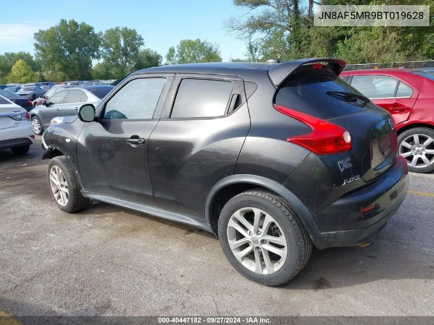 2011 Nissan Juke Sl VIN: JN8AF5MR9BT019628 Lot: 40447182