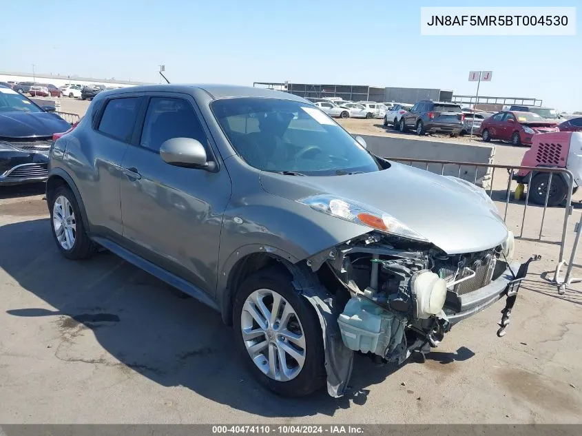 2011 Nissan Juke S VIN: JN8AF5MR5BT004530 Lot: 40474110