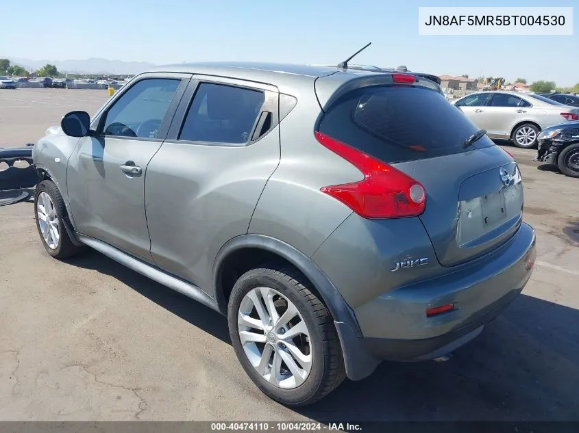 2011 Nissan Juke S VIN: JN8AF5MR5BT004530 Lot: 40474110