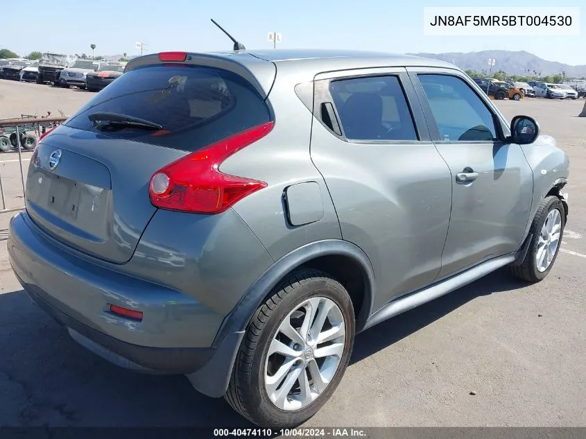 2011 Nissan Juke S VIN: JN8AF5MR5BT004530 Lot: 40474110