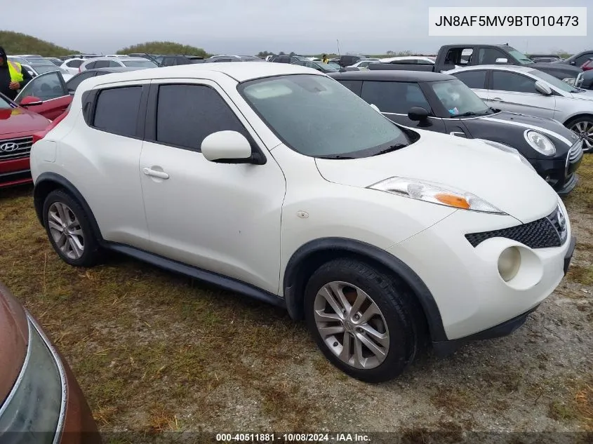 2011 Nissan Juke S/Sv/Sl VIN: JN8AF5MV9BT010473 Lot: 40511881