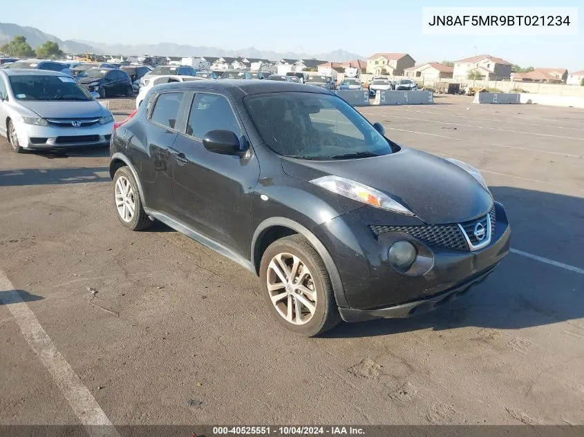 2011 Nissan Juke Sv VIN: JN8AF5MR9BT021234 Lot: 40525551