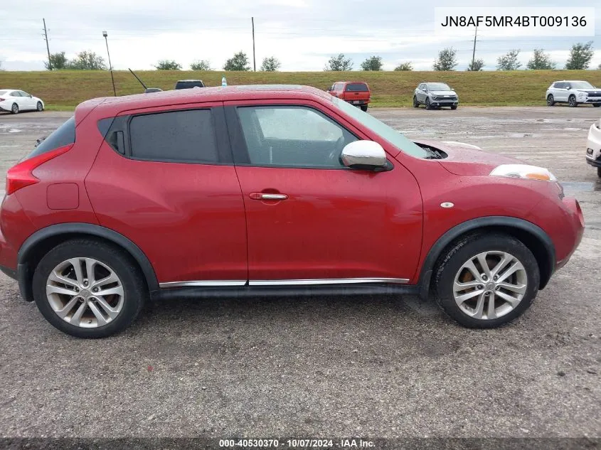 2011 Nissan Juke Sv VIN: JN8AF5MR4BT009136 Lot: 40530370