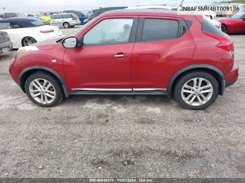 2011 Nissan Juke Sv VIN: JN8AF5MR4BT009136 Lot: 40530370