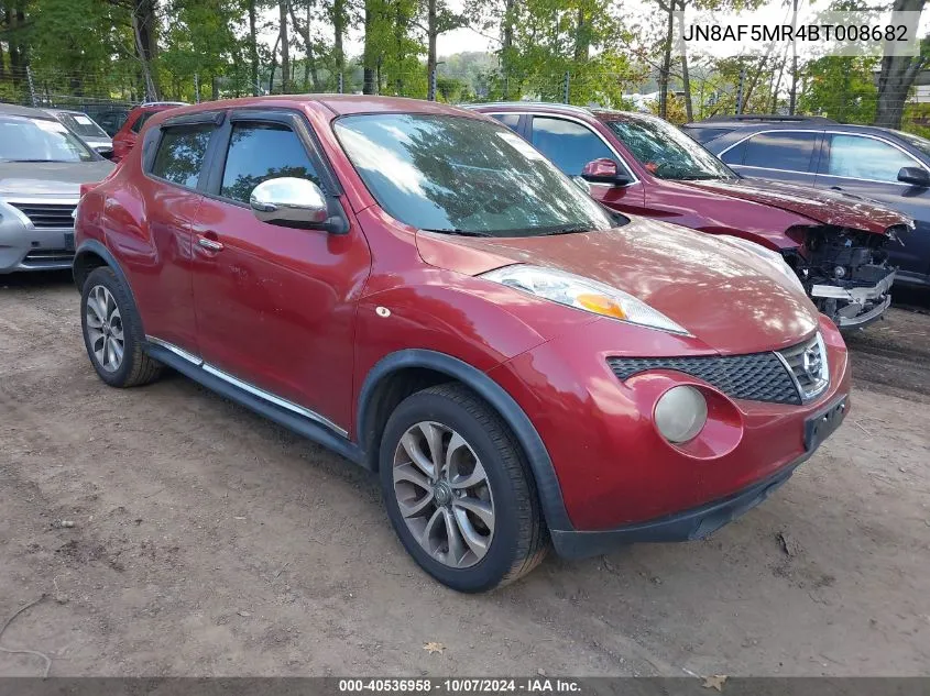 2011 Nissan Juke Sv VIN: JN8AF5MR4BT008682 Lot: 40536958