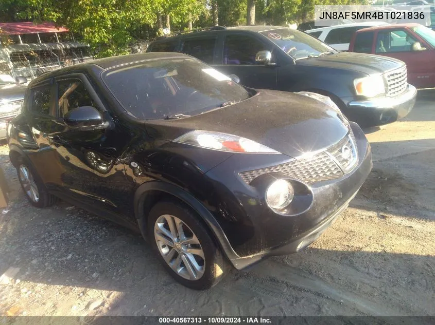 JN8AF5MR4BT021836 2011 Nissan Juke Sl