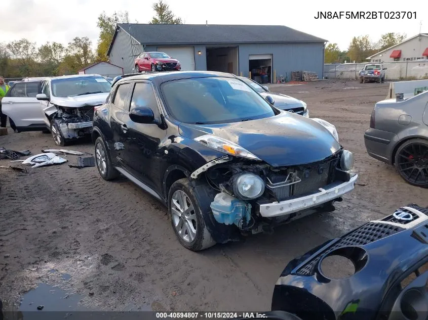 2011 Nissan Juke Sv VIN: JN8AF5MR2BT023701 Lot: 40594807