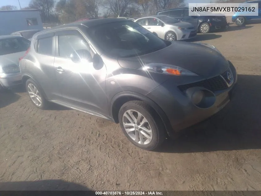 2011 Nissan Juke S/Sv/Sl VIN: JN8AF5MVXBT029162 Lot: 40703876